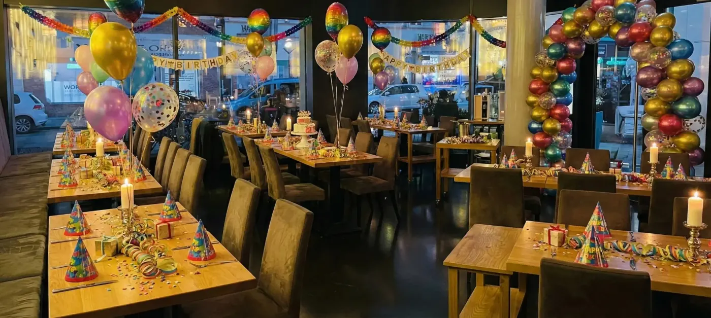 Geburtstagsfeier München – Italienisch feiern im STORIA