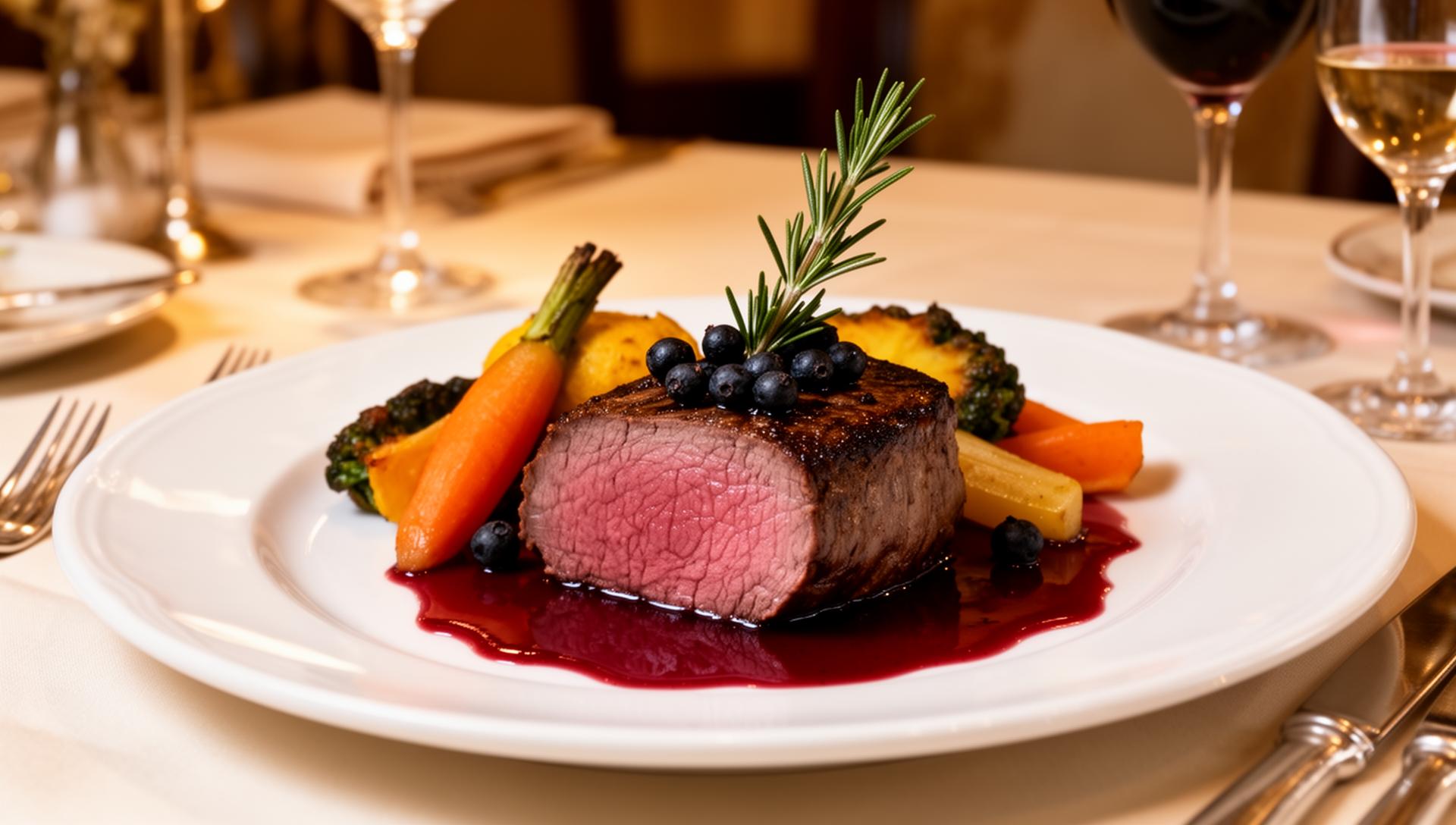 Italian wild game specialties at STORIA Munich